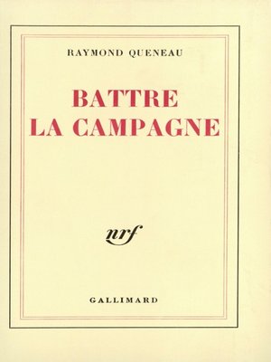 cover image of Battre la campagne
